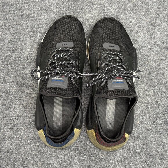 Adidas NMD R1 V2 Running Shoes Boys Size 6 Black Retro Athletic Training Sneaker - Picture 9 of 12